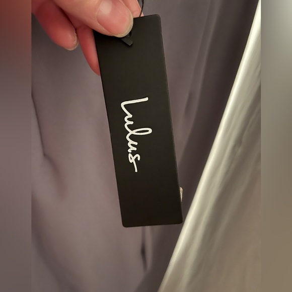 Lilac pant suit Lulus size Large - Picture 3 of 3